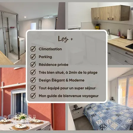 Clos Des Pins- Climatisation-parking-draps By Lcg Holiday home Gruissan